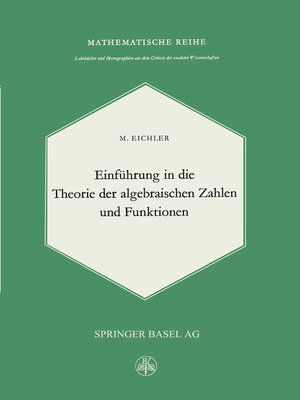 cover image of Einführung in die Theorie der Algebraischen Zahlen und Funktionen